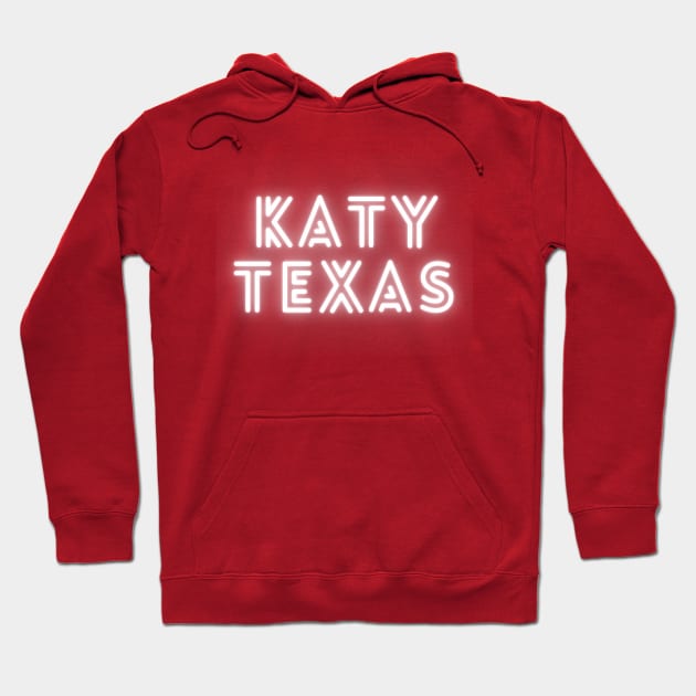 Katy, Texas GLOW Hoodie by Katy Heritage Society